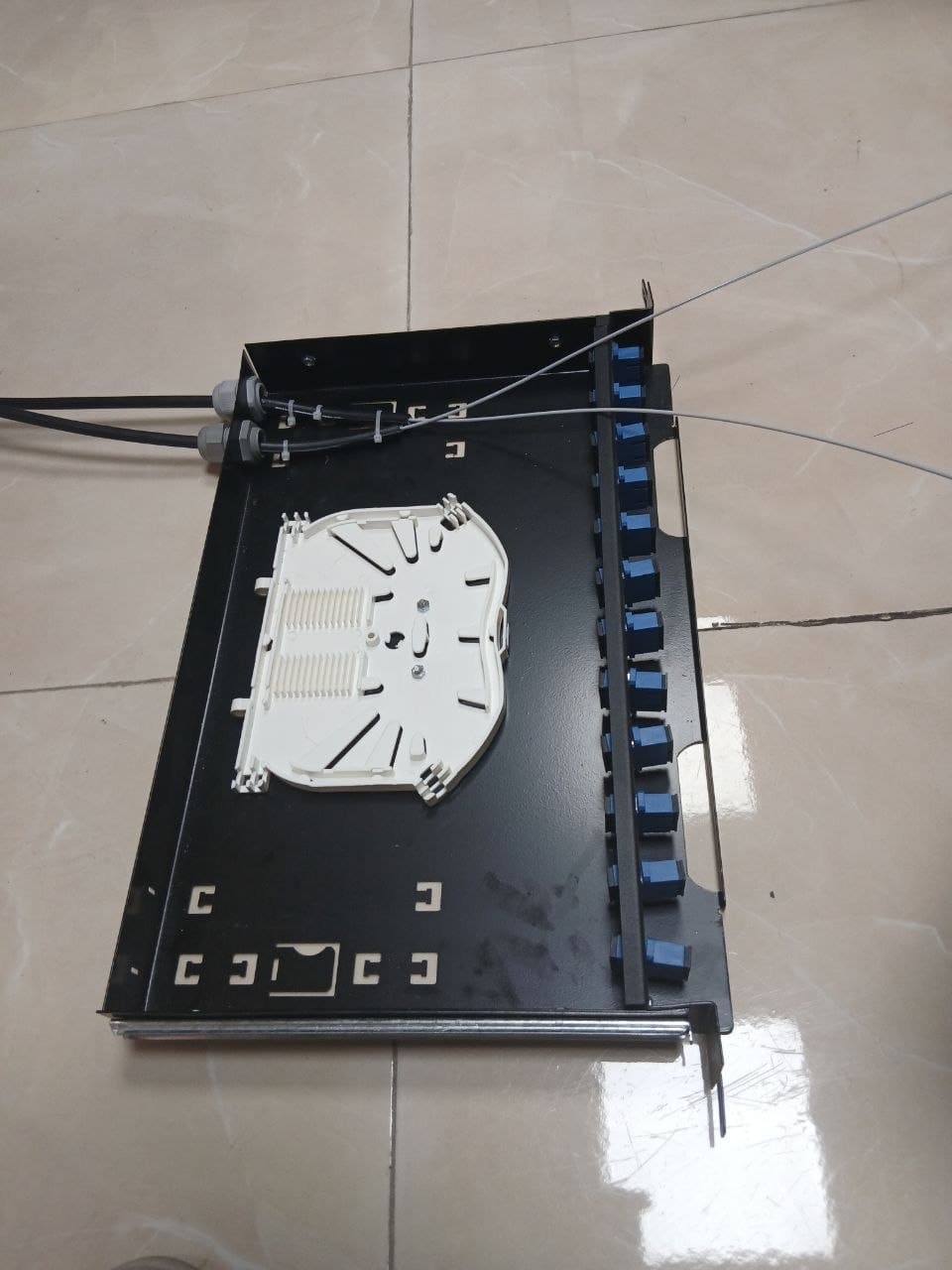 فیبر نوری و فیوژن کارخانه آپادانا 3