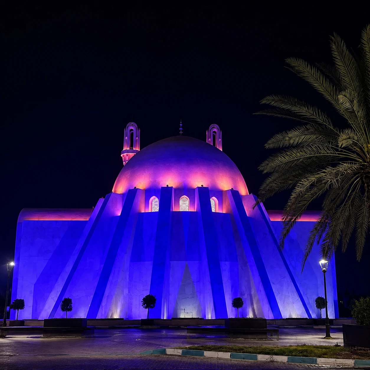 نما مسجد جامع ثامن الائمه کیش