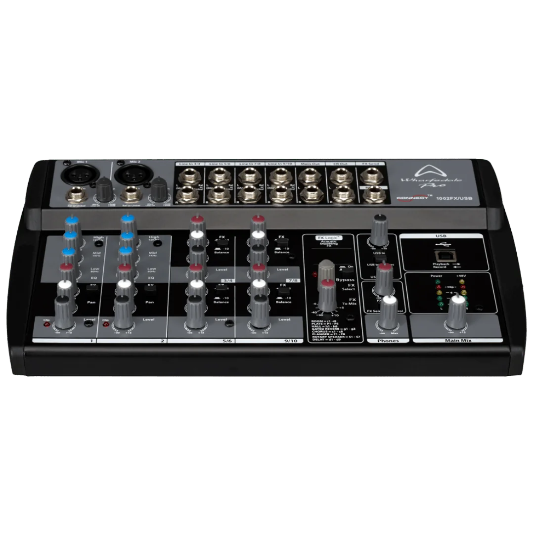 میکسر وارفیدل Wharfedale Connect 1002FX/USB مشکی
