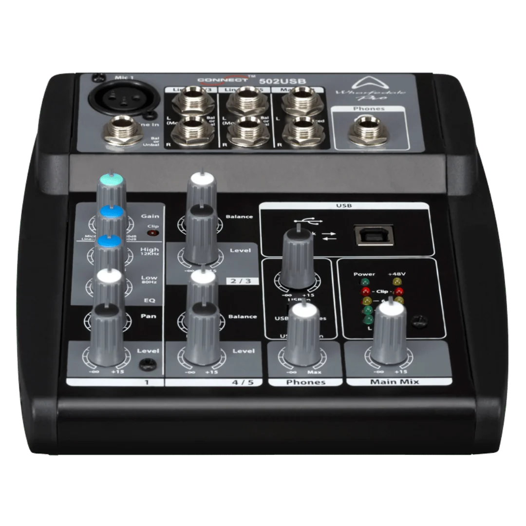 میکسر وارفیدل Wharfedale Connect 502USB مشکی