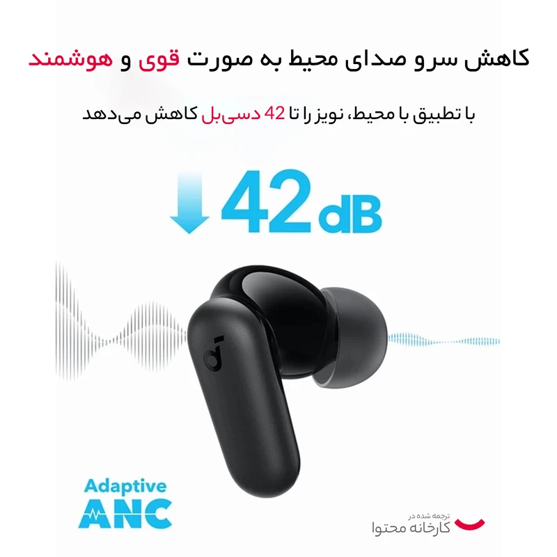 هدفون بلوتوثی انکر Soundcore R50i NC - تصویر 4