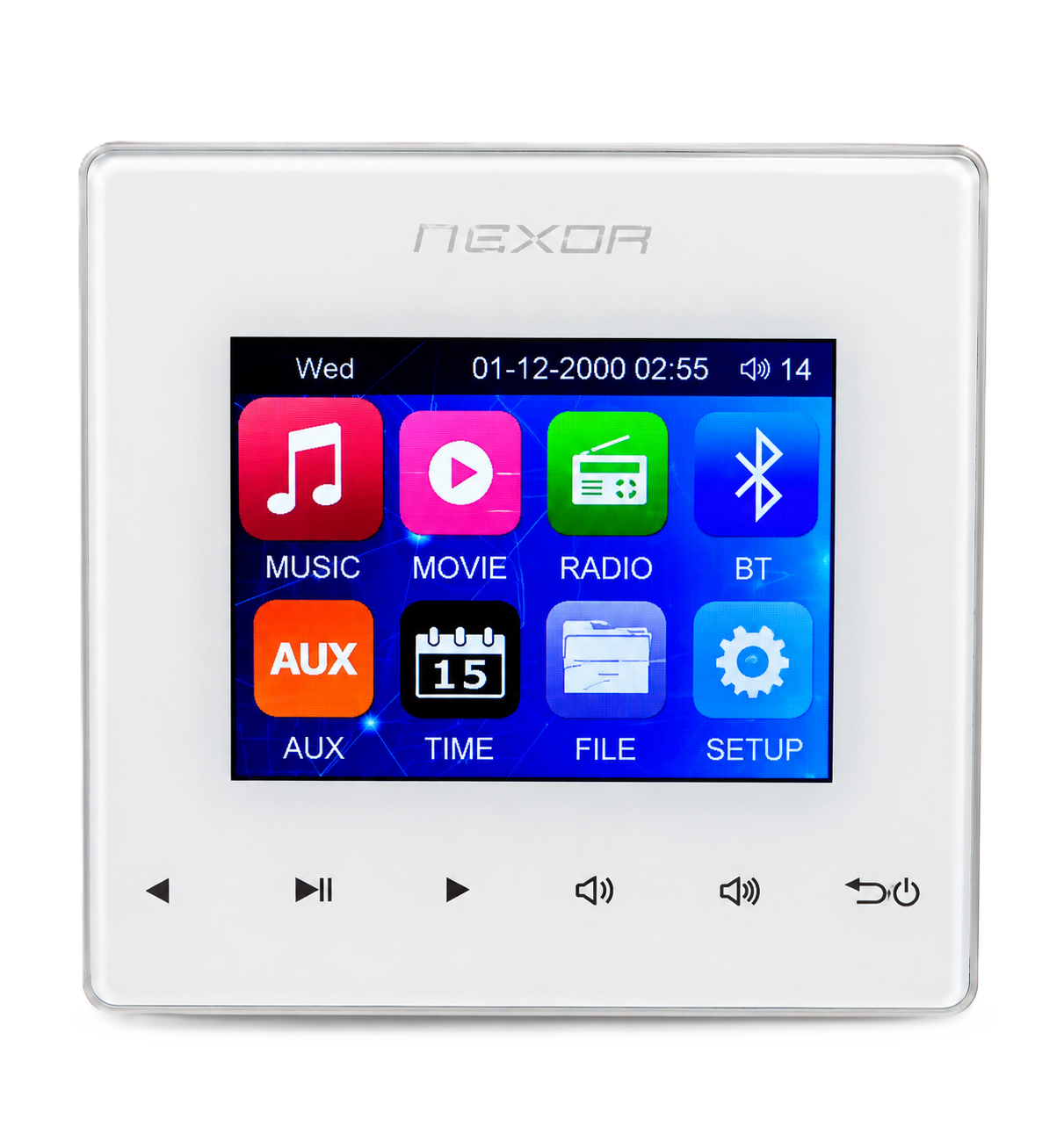 آمپلی‌فایر کنترل موسیقی دیواری NEXOR NS425