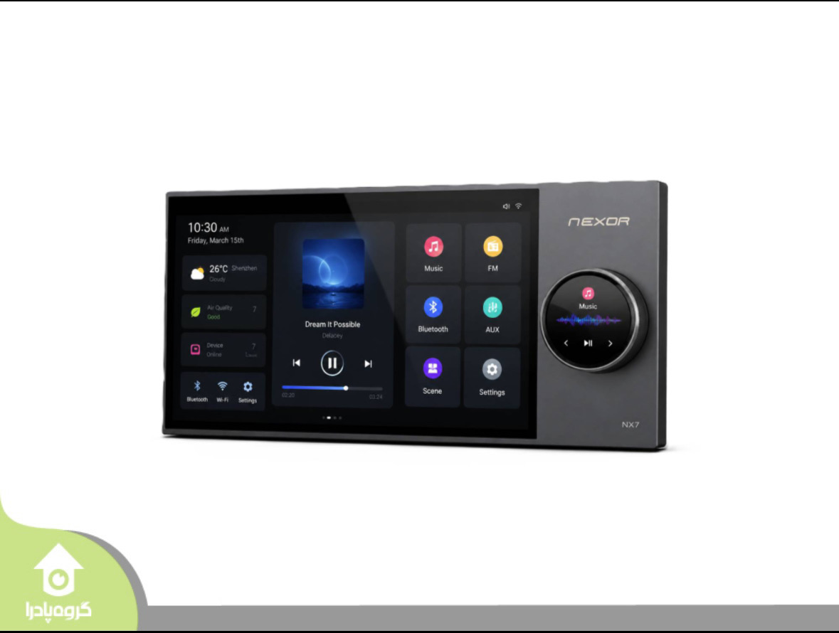پنل هوشمند موسیقی دیواری NX10 PRO