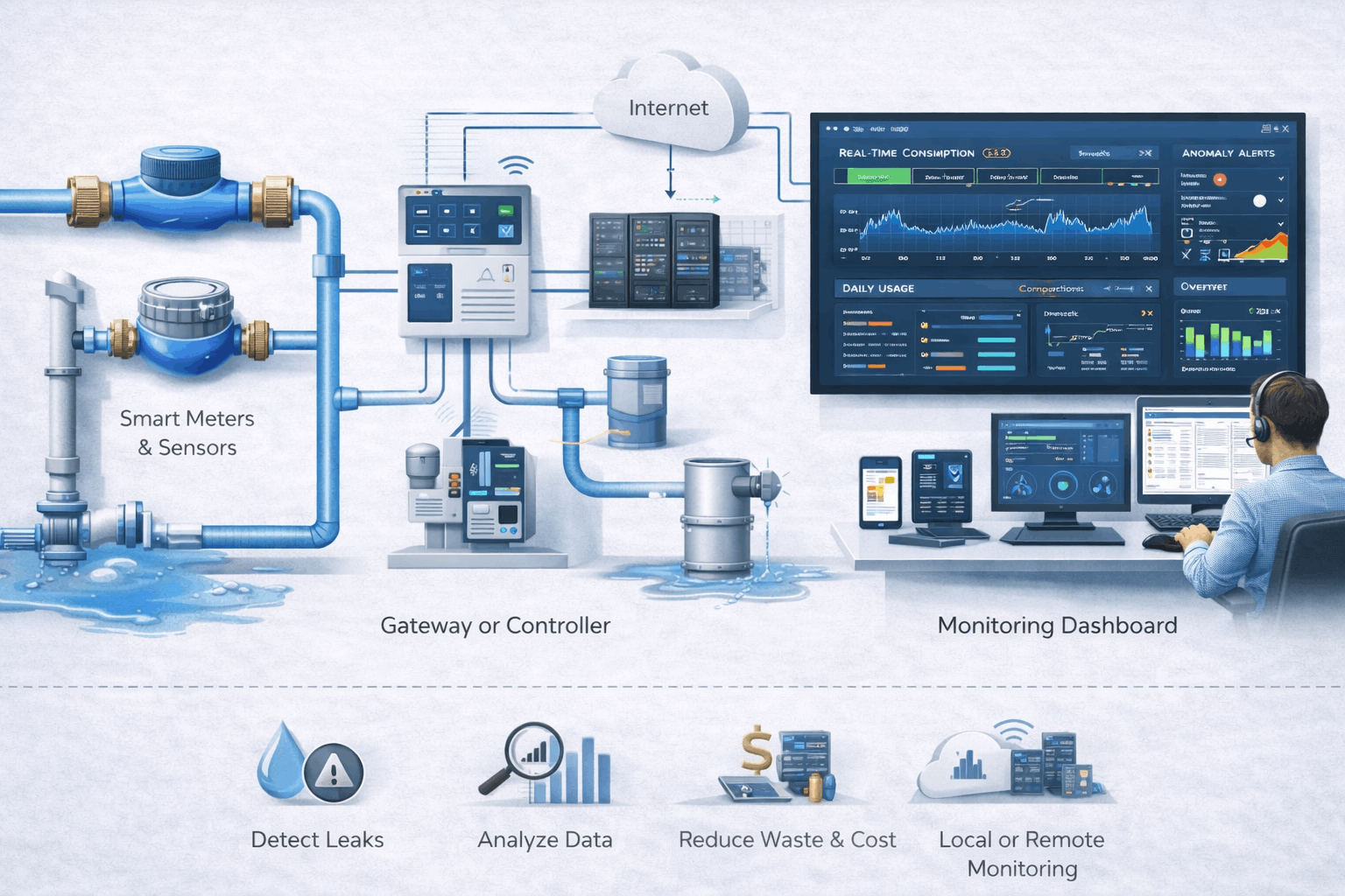 اجزای اصلی سیستم پایش